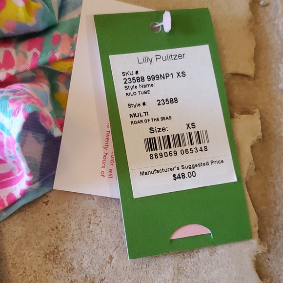 Lilly Pulitzer Rilo Tube Top - Picture 4 of 5